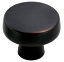 1-5/8 in. Round Knob in Oil Rubbed Bronze