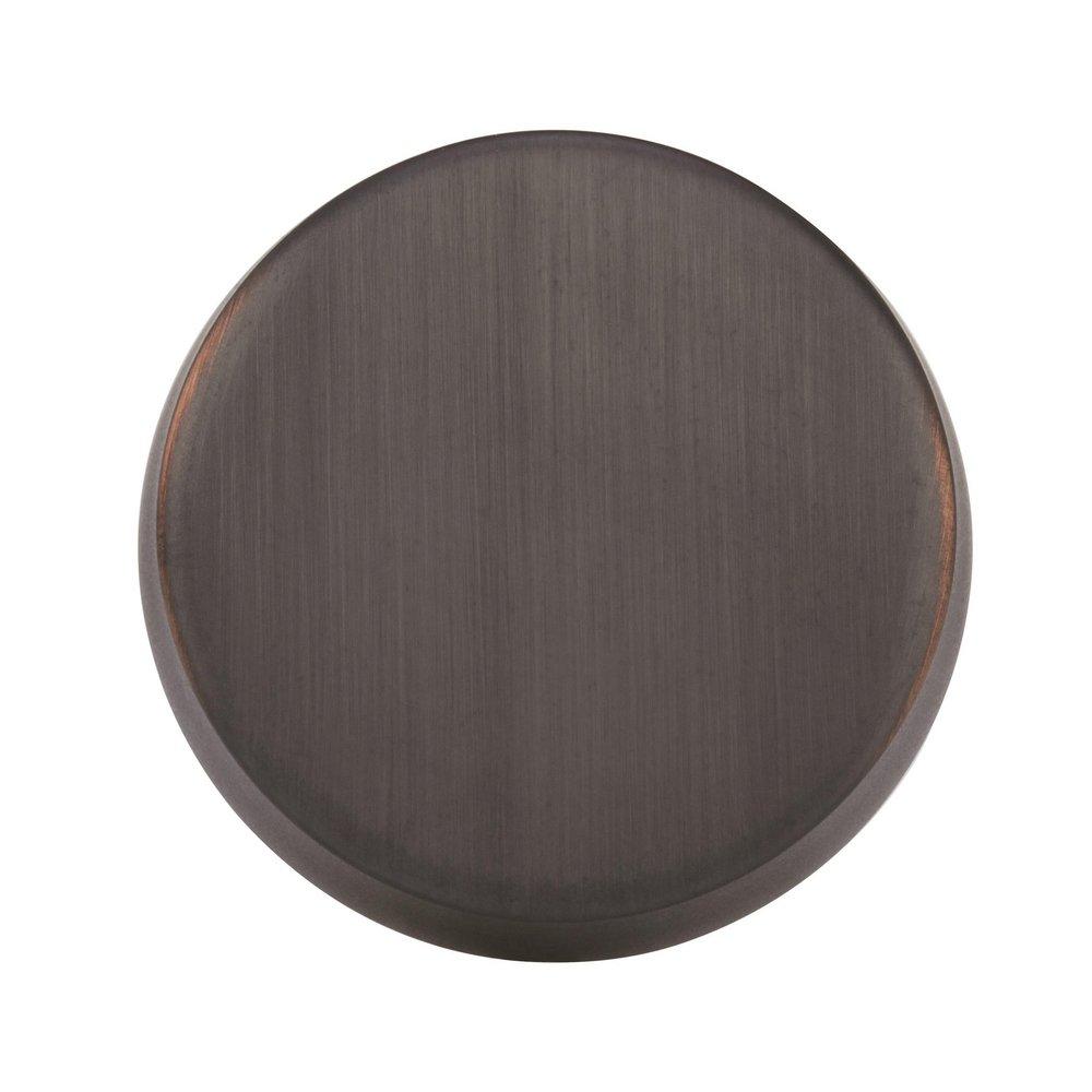 Amerock Oil Rubbed Bronze Blackrock 1-5/8 in (44 mm) Diameter Black Bronze Cabinet Knob 