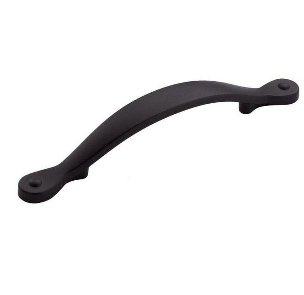 Amerock Flat Black 3-3/4 in. Center-to-Center Pull 