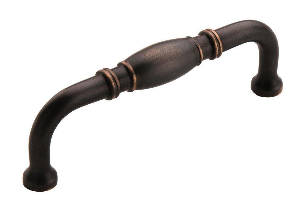 Amerock Oil Rubbed Bronze Granby 3-3/4 in (96 mm) Center-to-Center Oil-Rubbed Bronze Cabinet Pull 
