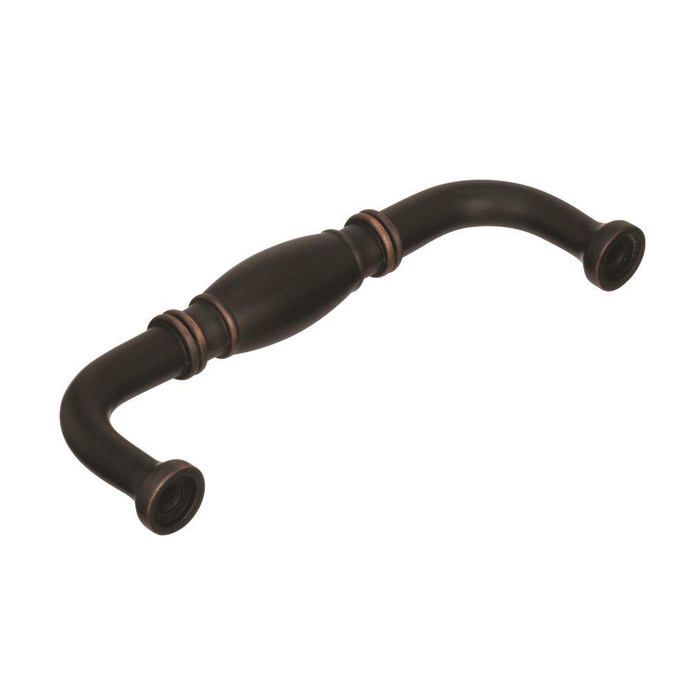 Amerock Oil Rubbed Bronze Granby 3-3/4 in (96 mm) Center-to-Center Oil-Rubbed Bronze Cabinet Pull 