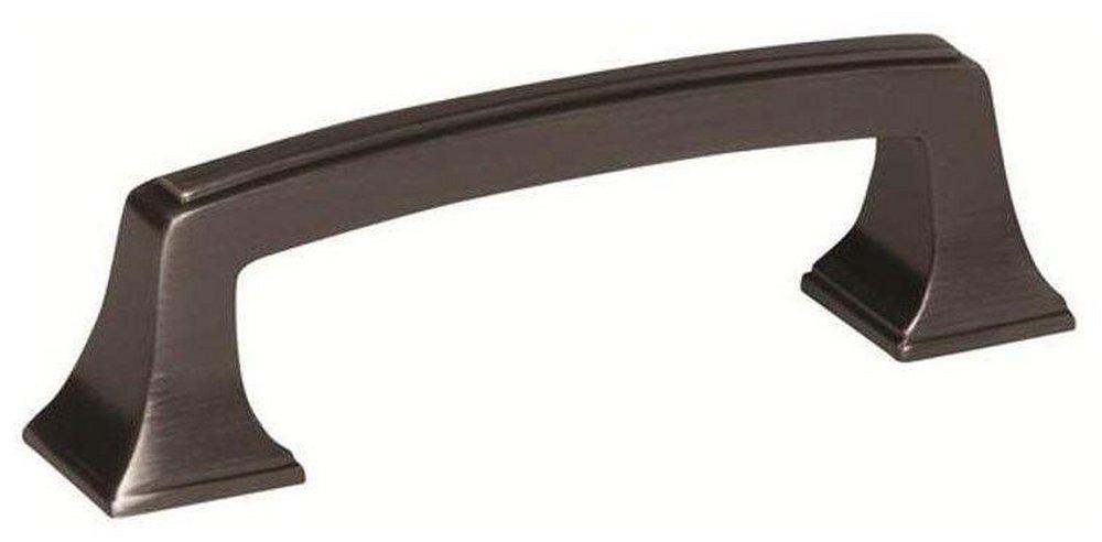 Mulholland 3 in (76 mm) Center-to-Center Gunmetal Cabinet Pull 