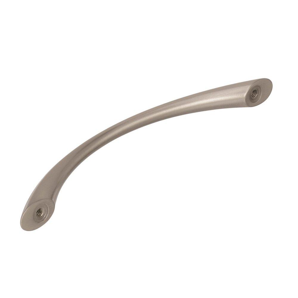 Amerock Satin Nickel Allison Value 5-1/16 in (128 mm) Center-to-Center Satin Nickel Cabinet Pull 