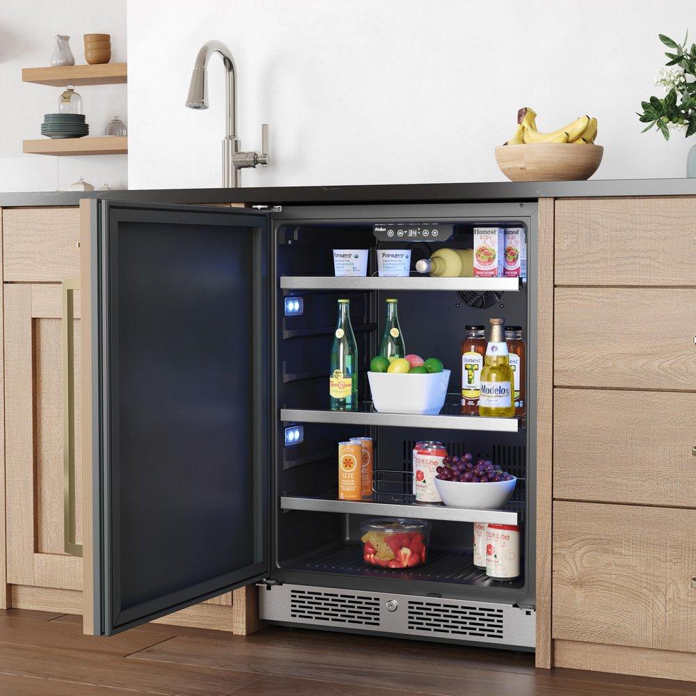 Amerock Golden Champagne 18 in. Center-to-Center Appliance Pull 