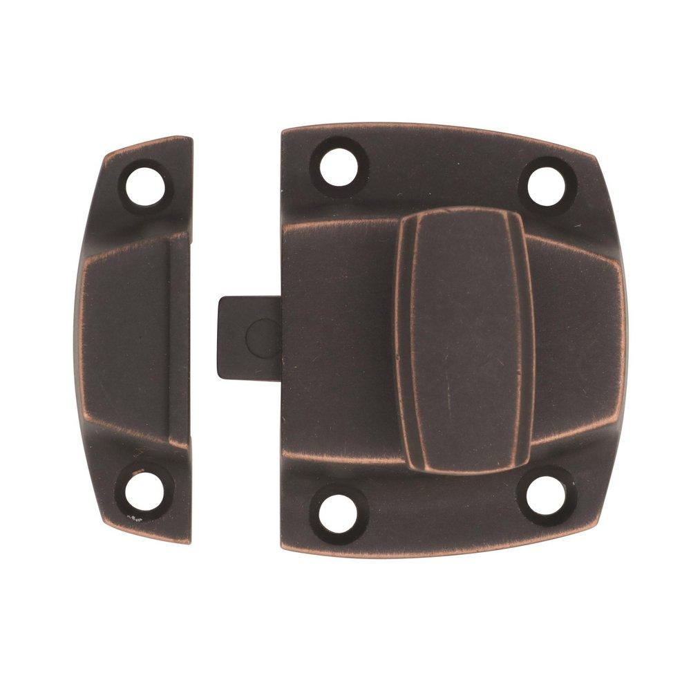 Highland Ridge 1-7/8 in (48 mm) Length Dark-Oiled Bronze Cabinet Latch 