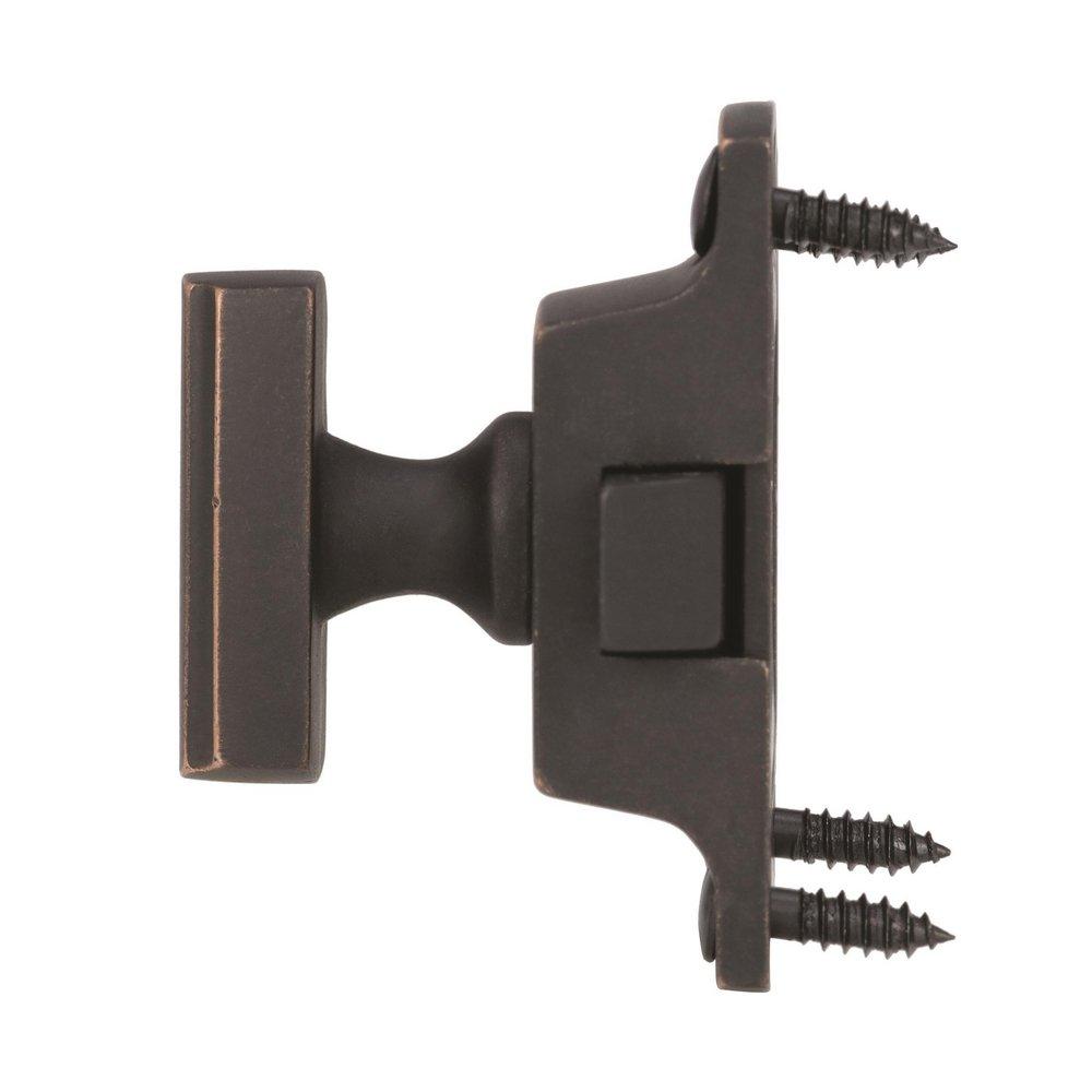 Highland Ridge 1-7/8 in (48 mm) Length Dark-Oiled Bronze Cabinet Latch 