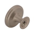Crawford 1-3/8 in (35 mm) Diameter Satin Nickel Cabinet Knob 