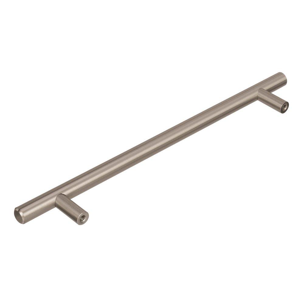 Bar Pulls 7-9/16 in (192 mm) Center-to-Center Sterling Nickel Cabinet Pull 