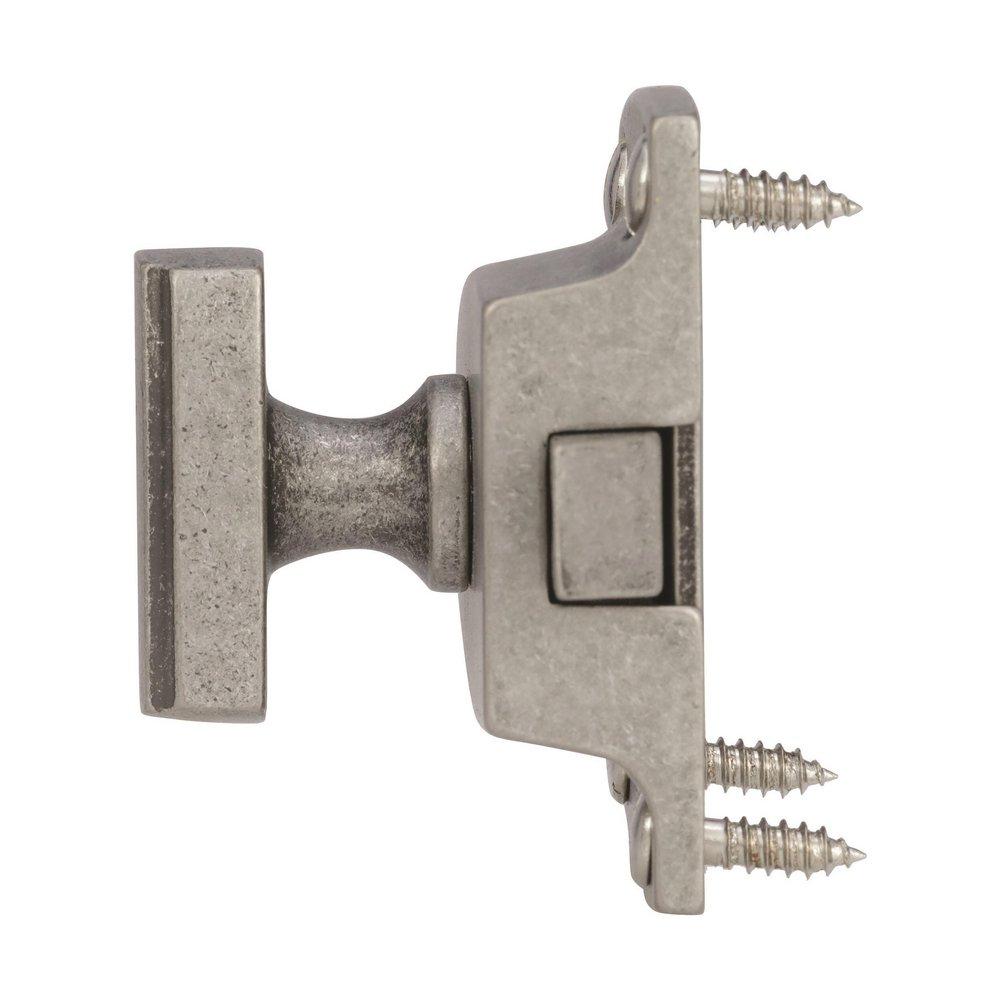 Highland Ridge 1-7/8 in (48 mm) Length Aged Pewter Cabinet Latch 