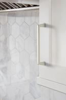 Amerock Polished Nickel Blackrock 6-5/16 in (160 mm) Center-to-Center Polished Nickel Cabinet Pull 