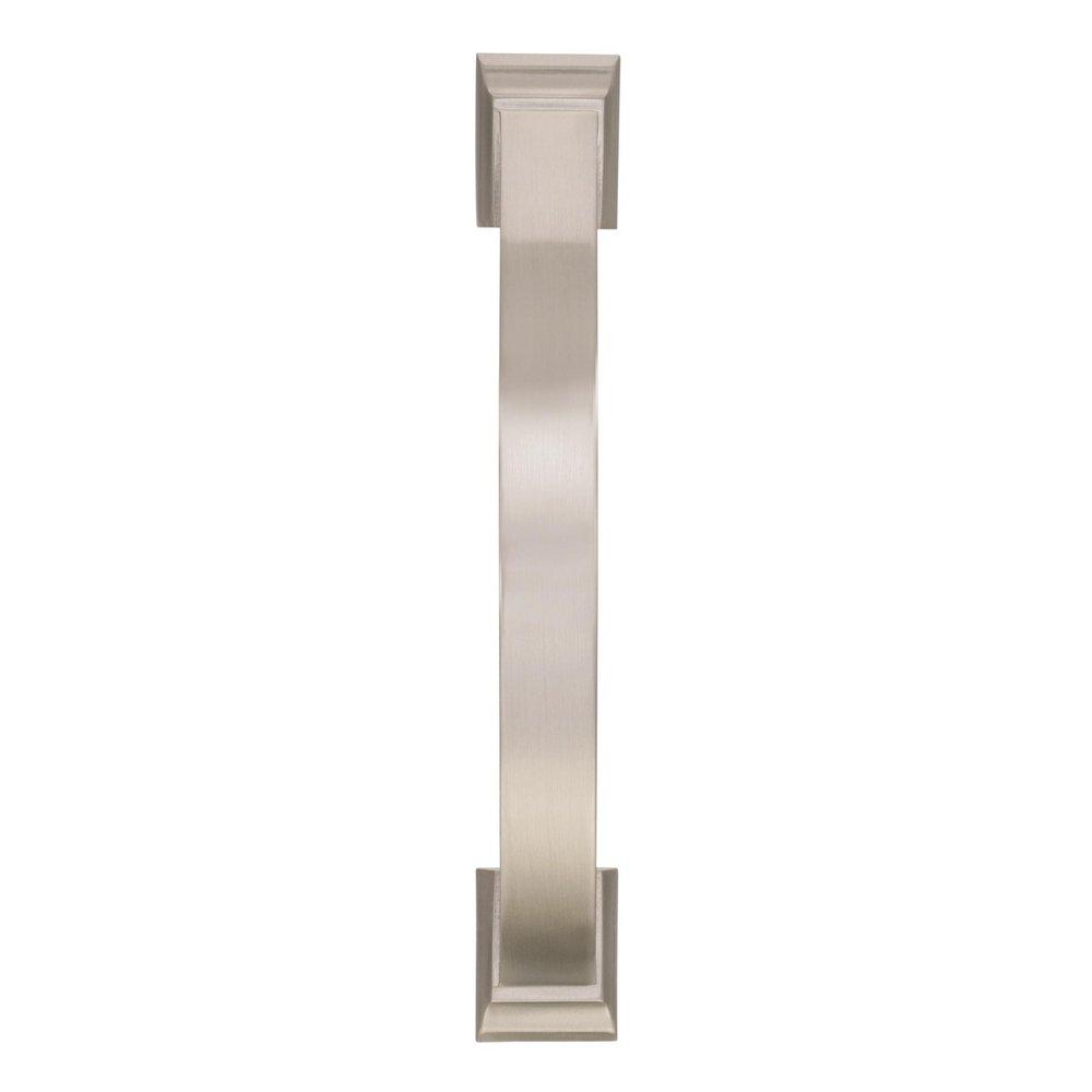 Amerock Satin Nickel Candler 3-3/4 in (96 mm) Center-to-Center Satin Nickel Cabinet Pull 