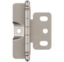 Amerock Satin Nickel 1-1/8 in. Hinge 