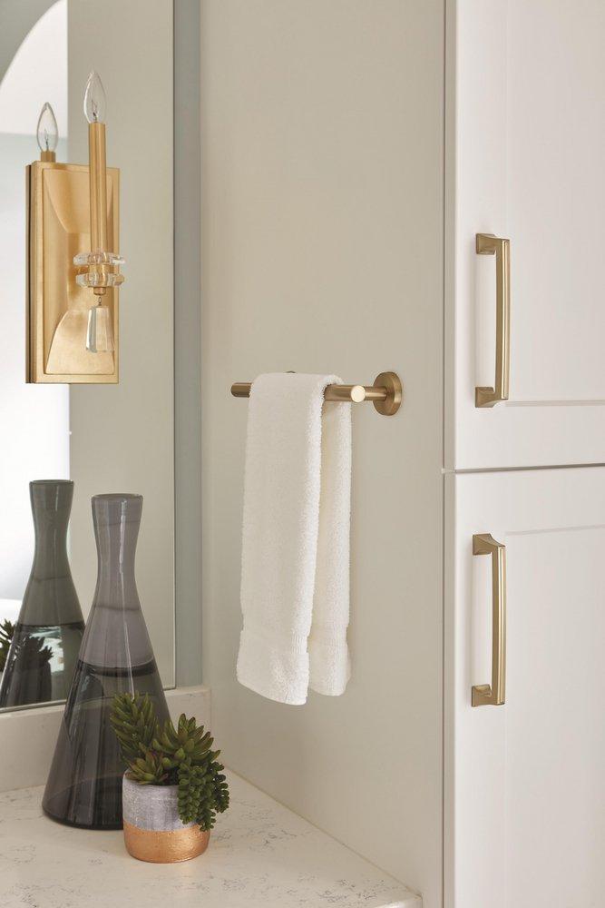 Amerock Golden Champagne 7-1/8 in. Cabinet Pull 