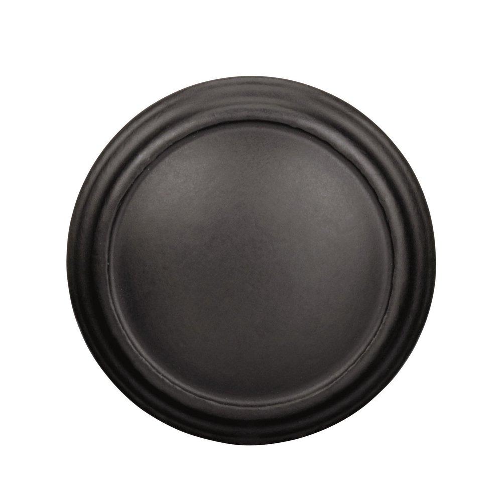 Amerock Black Bronze Revitalize 1-1/4 in (32 mm) Diameter Black Bronze Cabinet Knob 