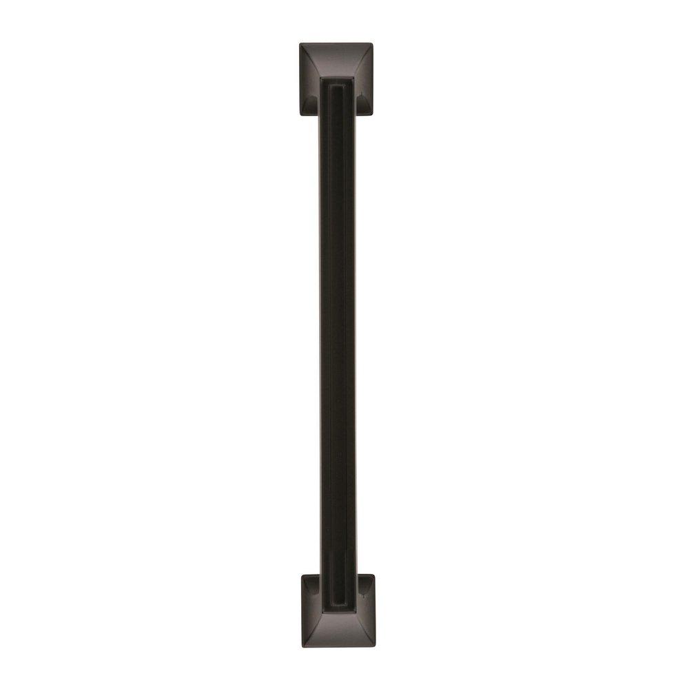 Amerock Black Bronze Mulholland 6-5/16 in (160 mm) Center-to-Center Black Bronze Cabinet Pull 