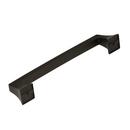 Amerock Black Bronze Mulholland 6-5/16 in (160 mm) Center-to-Center Black Bronze Cabinet Pull 