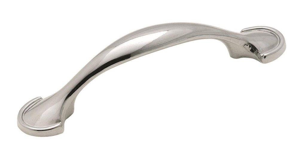 Amerock Polished Chrome Allison Value 3 in (76 mm) Center-to-Center Polished Chrome Cabinet Pull 