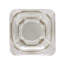 Amerock Clear/Golden Champagne Glacio 1-3/8 in (35 mm) Length Clear/Golden Champagne Cabinet Knob 