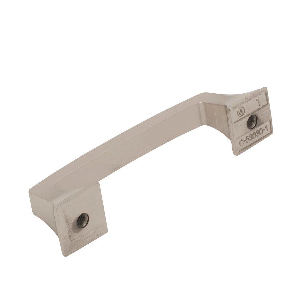 Amerock Polished Nickel Mulholland 3 in (76 mm) Center-to-Center Polished Nickel Cabinet Pull 