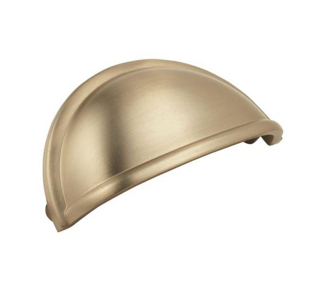 Amerock Golden Champagne 3 in. Center-to-Center Cup Pull 