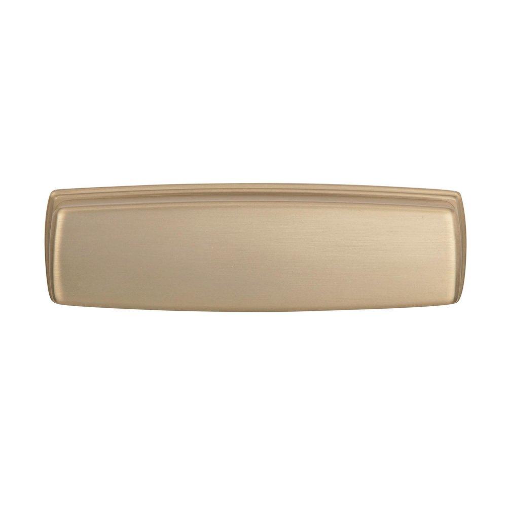 Amerock Golden Champagne Kane 3-3/4 in (96 mm) Center-to-Center Golden Champagne Cabinet Cup Pull 