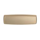 Amerock Golden Champagne Kane 3-3/4 in (96 mm) Center-to-Center Golden Champagne Cabinet Cup Pull 