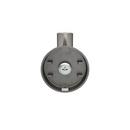 Amerock Stainless Steel Arrondi Single Robe Hook in Stainless Steel 