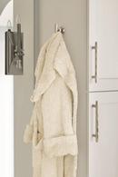 Amerock Stainless Steel Arrondi Single Robe Hook in Stainless Steel 