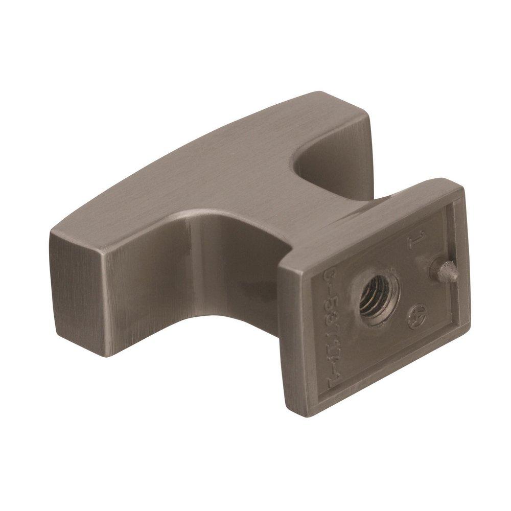 Amerock Satin Nickel Westerly 1-5/16 in (33 mm) Length Satin Nickel Cabinet Knob 