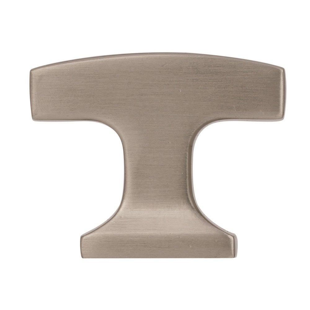 Amerock Satin Nickel Westerly 1-5/16 in (33 mm) Length Satin Nickel Cabinet Knob 