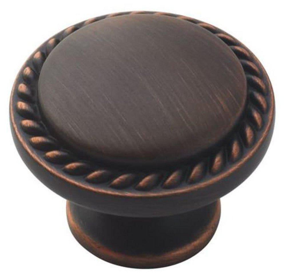 Amerock Oil Rubbed Bronze 1-3/16 in. Knob 