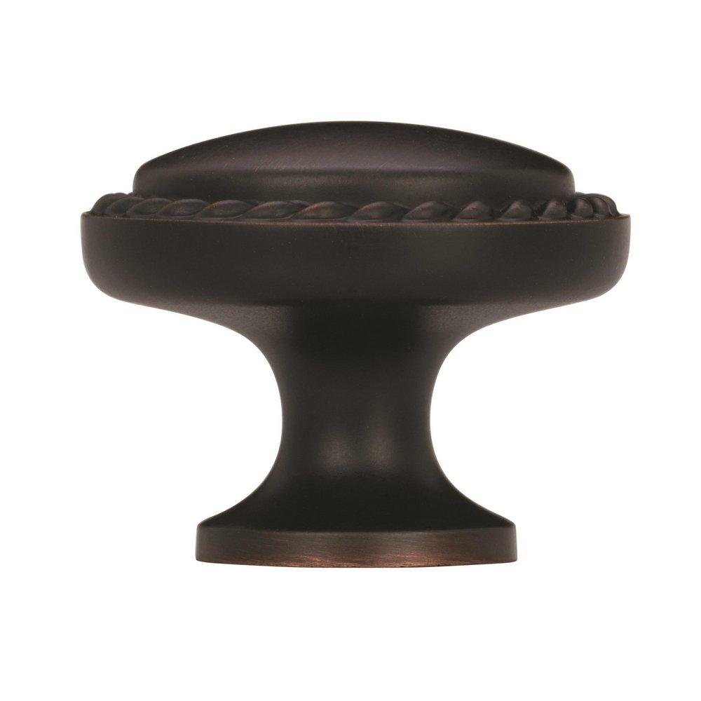 Amerock Oil Rubbed Bronze Allison Value 1-3/16 in (30 mm) Diameter Oil-Rubbed Bronze Cabinet Knob 
