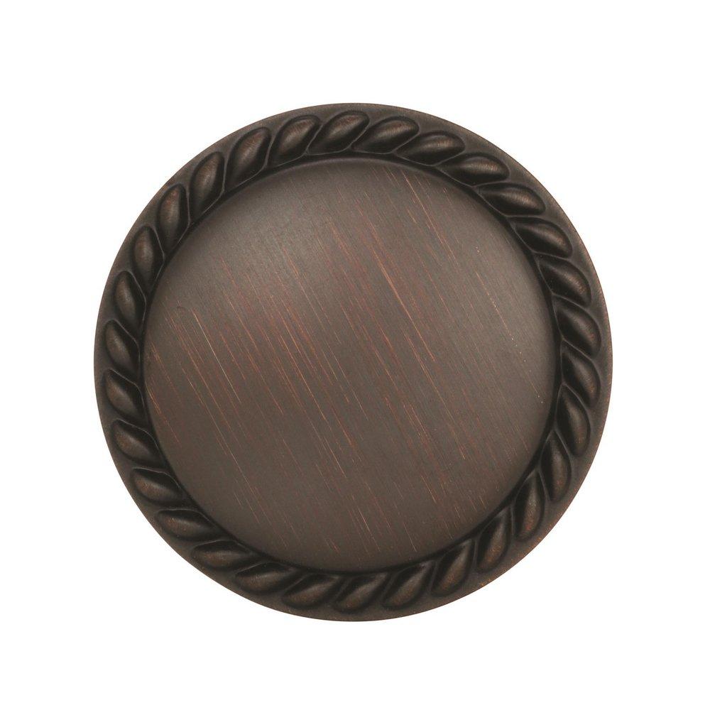 Amerock Oil Rubbed Bronze Allison Value 1-3/16 in (30 mm) Diameter Oil-Rubbed Bronze Cabinet Knob 