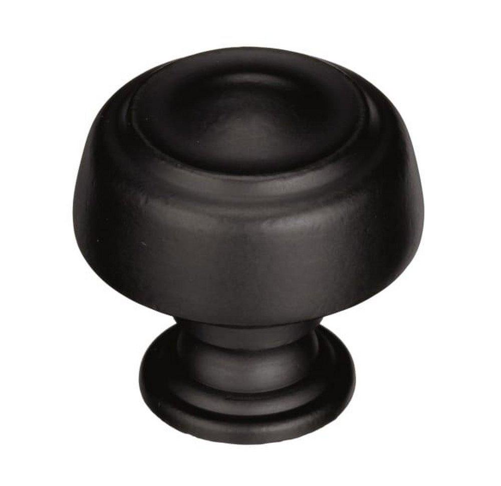 Amerock Black Bronze 1-5/8 in. Round Knob 