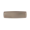 Amerock Satin Nickel Kane 3-3/4 in (96 mm) Center-to-Center Satin Nickel Cabinet Cup Pull 