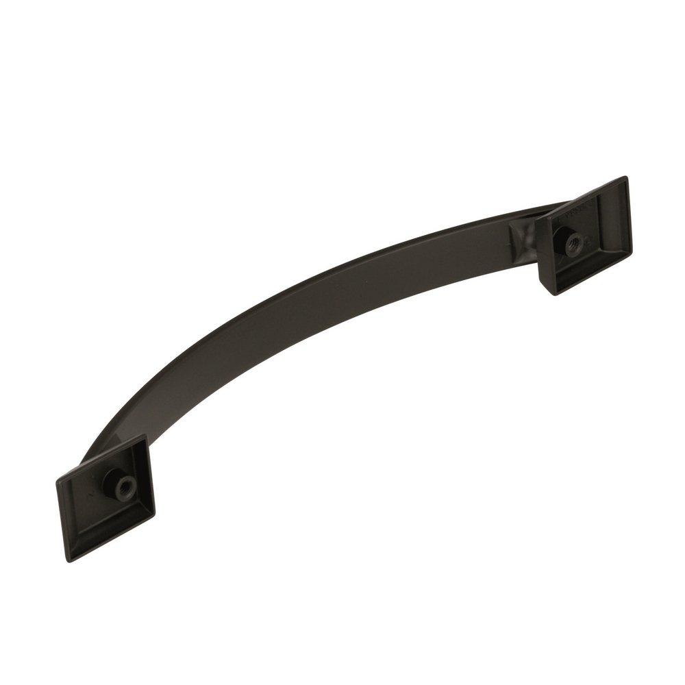 Amerock Black Bronze Candler 6-5/16 in (160 mm) Center-to-Center Black Bronze Cabinet Pull 