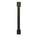 Amerock Black Bronze Candler 6-5/16 in (160 mm) Center-to-Center Black Bronze Cabinet Pull 