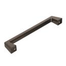 Amerock Gunmetal Blackrock 6-5/16 in (160 mm) Center-to-Center Gunmetal Cabinet Pull 
