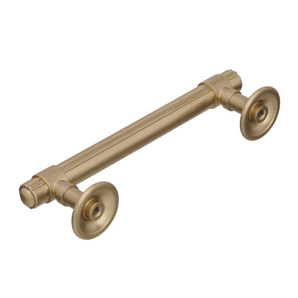Sea Grass 3-3/4 in (96 mm) Center-to-Center Golden Champagne Cabinet Pull 