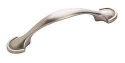 3 in. Center-to-Center Drawer Pull in Satin Nickel