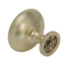 Amerock Polished Brass Allison Value 1-1/4 in (32 mm) Diameter Polished Brass Cabinet Knob 