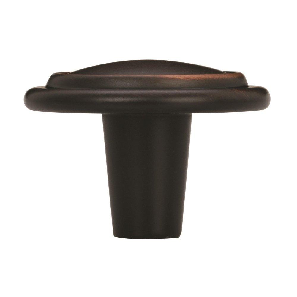 Amerock Oil Rubbed Bronze Allison Value 1-1/4 in (32 mm) Diameter Oil-Rubbed Bronze Cabinet Knob 