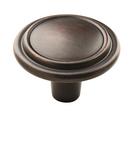 Allison Value 1-1/4 in (32 mm) Diameter Oil-Rubbed Bronze Cabinet Knob