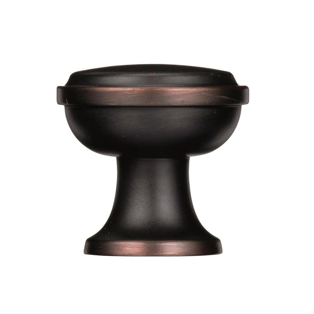 Amerock Oil Rubbed Bronze Westerly 1-3/16 in (30 mm) Diameter Oil-Rubbed Bronze Cabinet Knob 