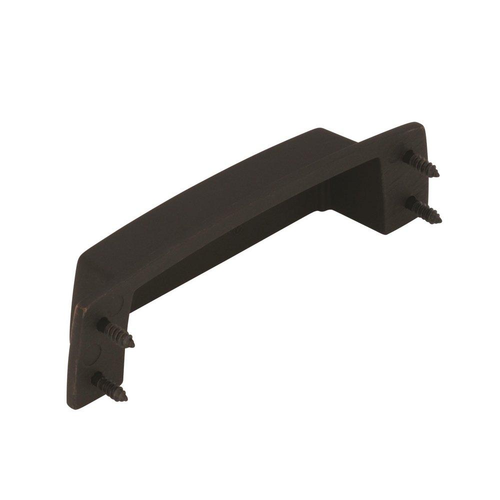 Highland Ridge 3-1/2 in (89 mm) Center-to-Center Dark-Oiled Bronze Cabinet Cup Pull 