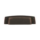 Highland Ridge 3-1/2 in (89 mm) Center-to-Center Dark-Oiled Bronze Cabinet Cup Pull 