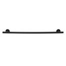 Arrondi 24 in (610 mm) Towel Bar in Matte Black 