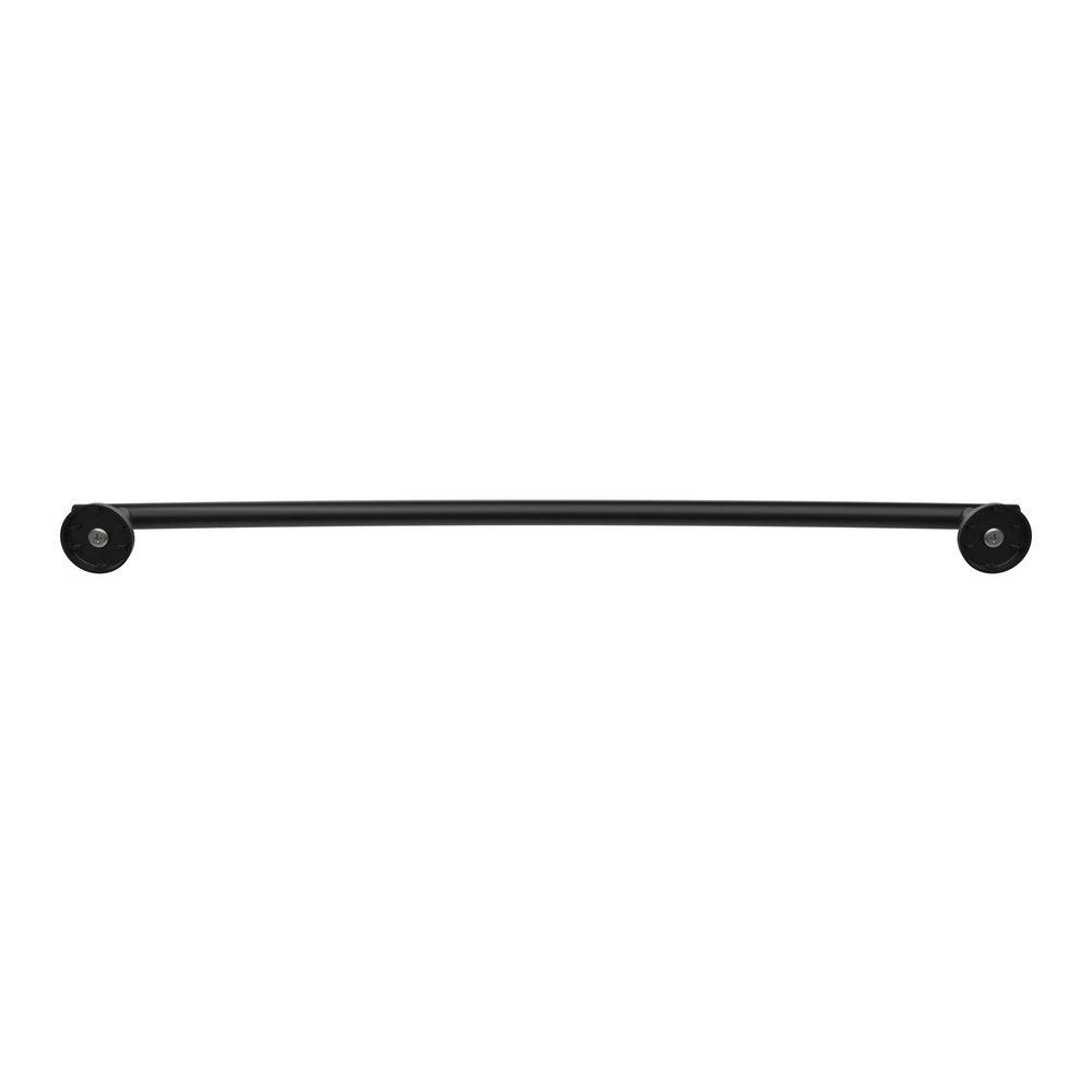 Arrondi 24 in (610 mm) Towel Bar in Matte Black 