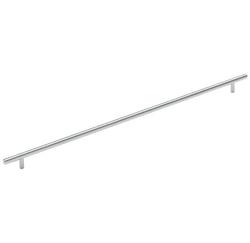 21-7/16 in. Center-to-Center Bar Pull in Stainless Steel