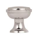 Amerock Polished Nickel Westerly 1-3/16 in (30 mm) Diameter Polished Nickel Cabinet Knob 